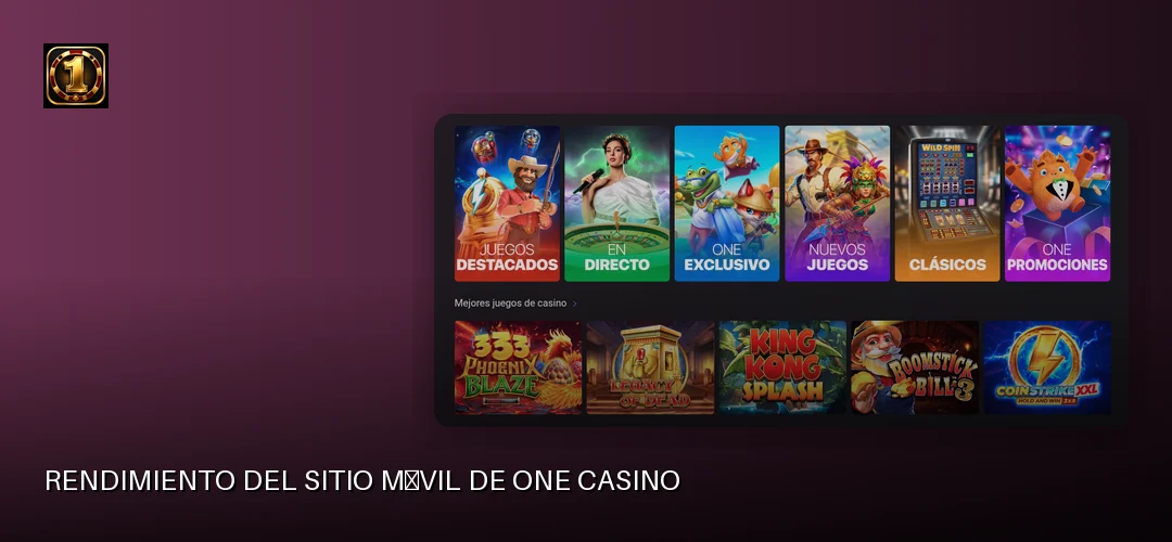 One Casino promotional banner
